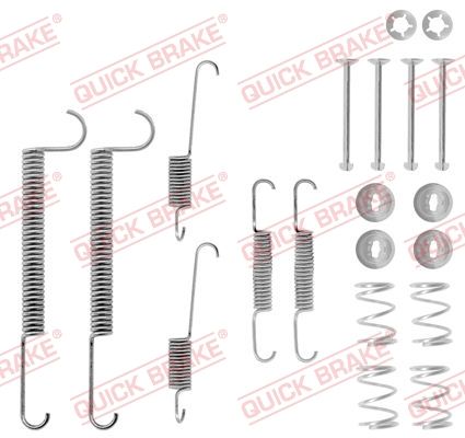 Zestaw akcesoriów, szczęki hamulcowe QUICK BRAKE 105-0630