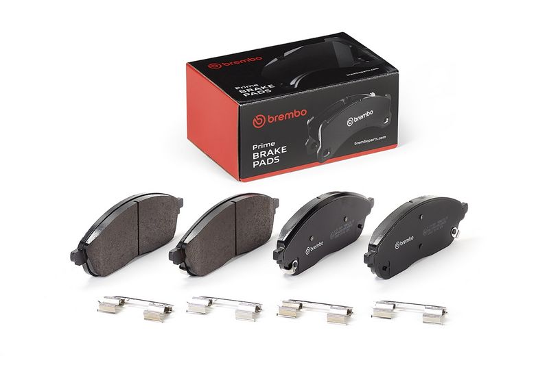 Zestaw klocków hamulcowych, hamulce tarczowe BREMBO P 37 031