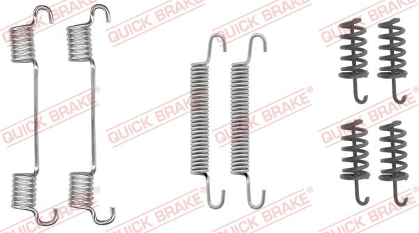 Zestaw akcesoriów, szczęki hamulcowe hamulca postojowego QUICK BRAKE 105-0868