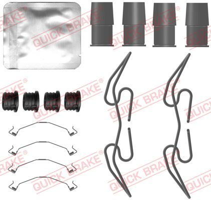 Zestaw akcesoriów, klocki hamulcowe QUICK BRAKE 109-0134