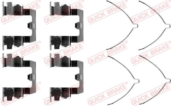 Zestaw akcesoriów, klocki hamulcowe QUICK BRAKE 109-1095