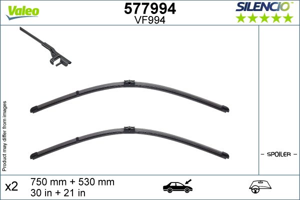 Pióro wycieraczki VALEO 577994
