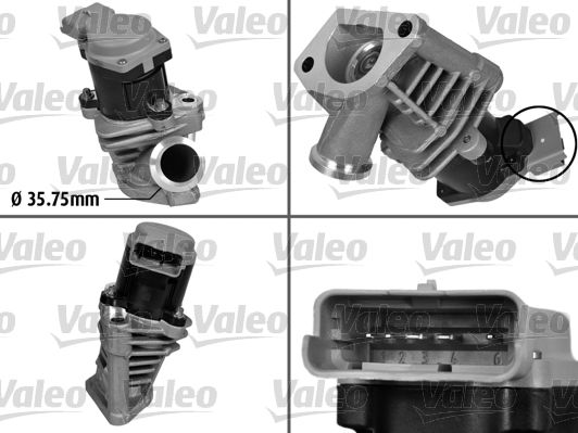 Zawór AGR VALEO 700408