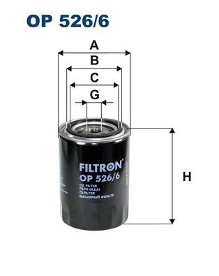 Filtr oleju FILTRON op 526/6