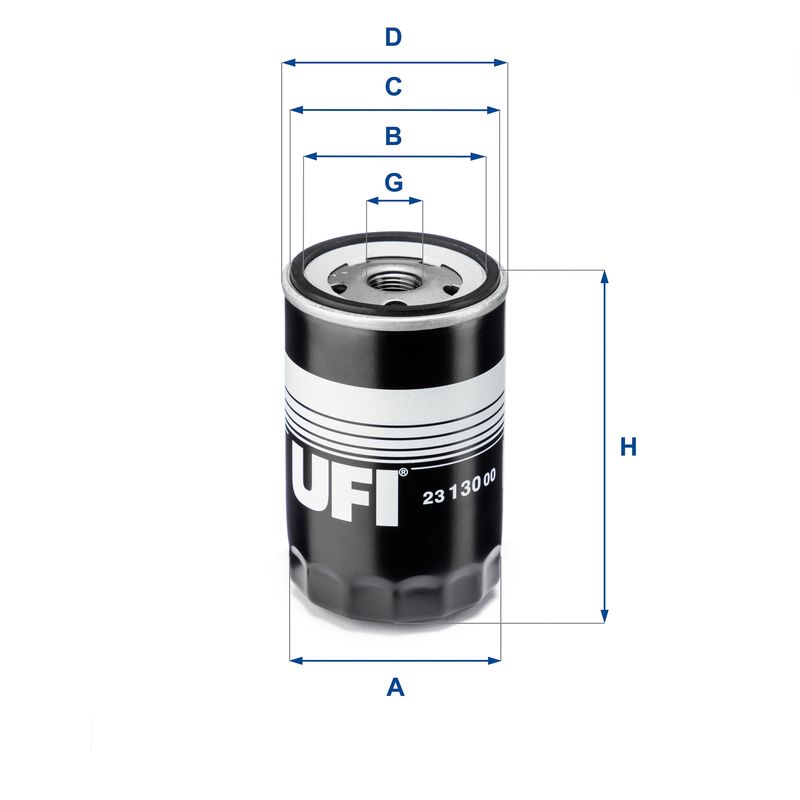 Filtr oleju UFI 23.130.00