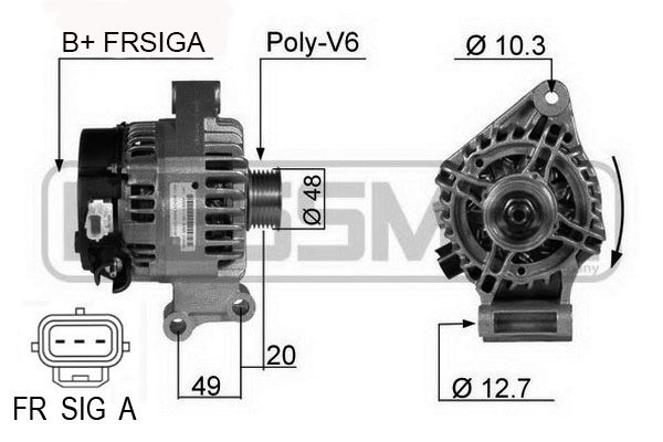 Alternator ERA 210357A