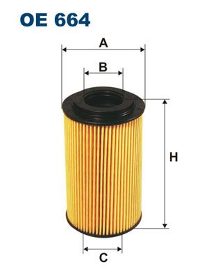 Filtr oleju FILTRON oe 664