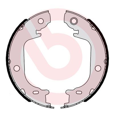 Zestaw szczęk hamulcowych, hamulec postojowy BREMBO S 83 565