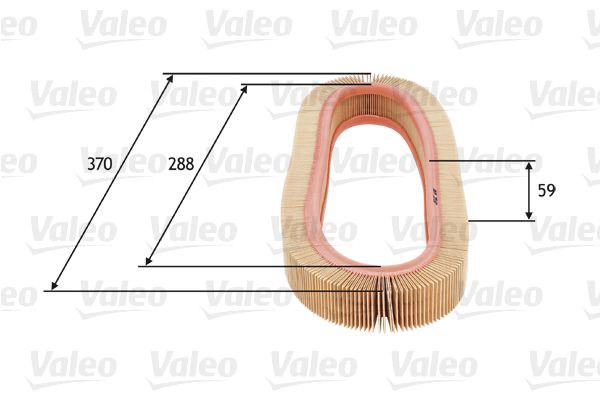 Filtr powietrza VALEO 585693