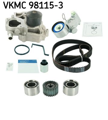 Pompa wody + zestaw paska rozrządu SKF VKMC 98115-3