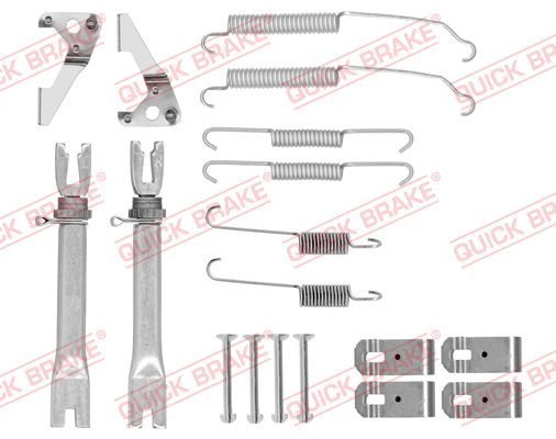 Zestaw akcesoriów, szczęki hamulcowe QUICK BRAKE 105-0015S