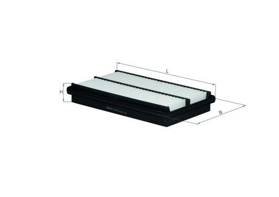 Filtr powietrza KNECHT LX 1075
