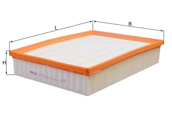 Filtr powietrza KNECHT LX 1764