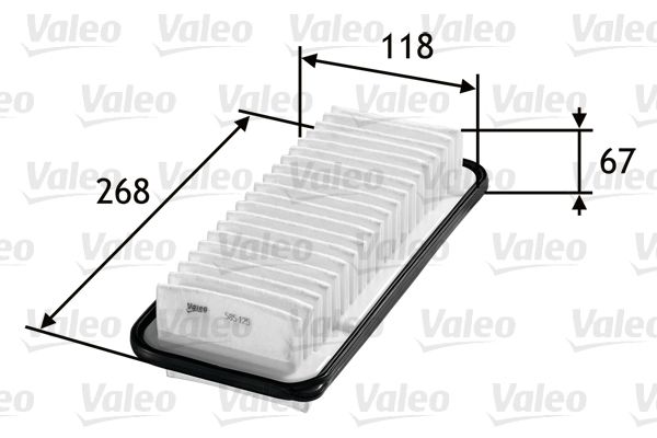 Filtr powietrza VALEO 585125