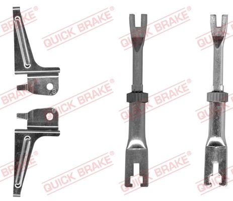 Zestaw nastawiacza, hamulec bębnowy QUICK BRAKE 108 53 008
