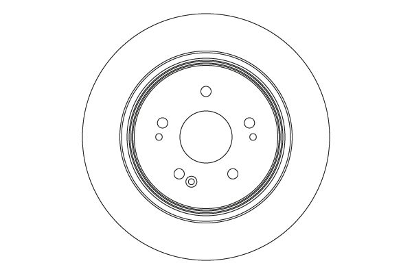 Tarcza hamulcowa TRW DF6730
