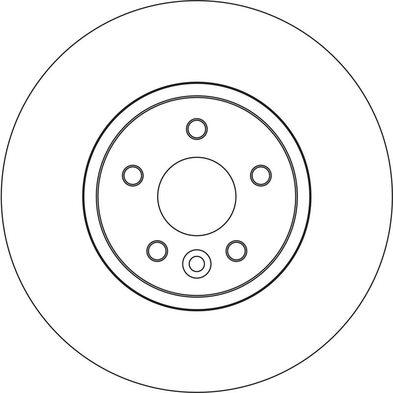 Tarcza hamulcowa TRW DF6565S