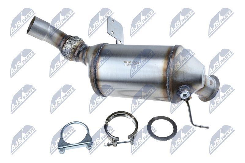 Filtr sadzy / filtr cząstek stałych, układ wydechowy NTY DPF-BM-005