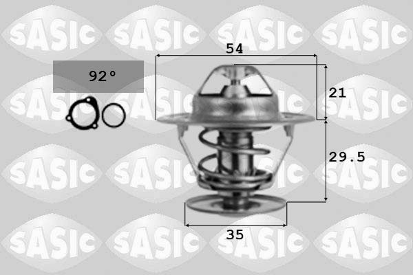 Termostat, płyn chłodzący SASIC 9000388