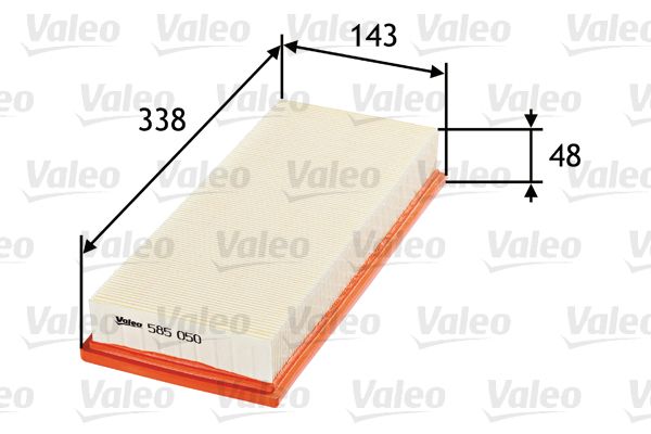 Filtr powietrza VALEO 585050
