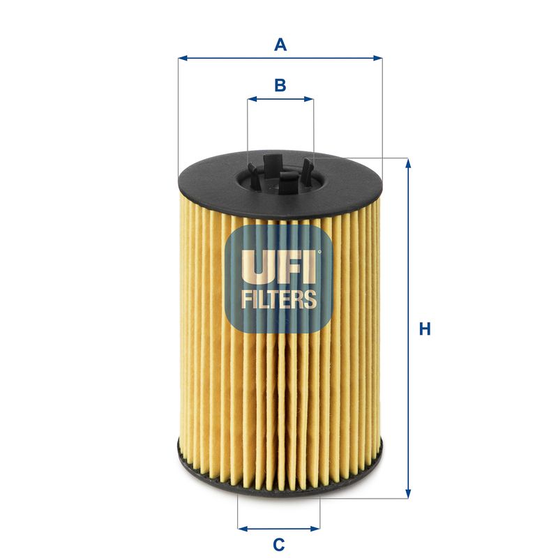 Filtr oleju UFI 25.144.00