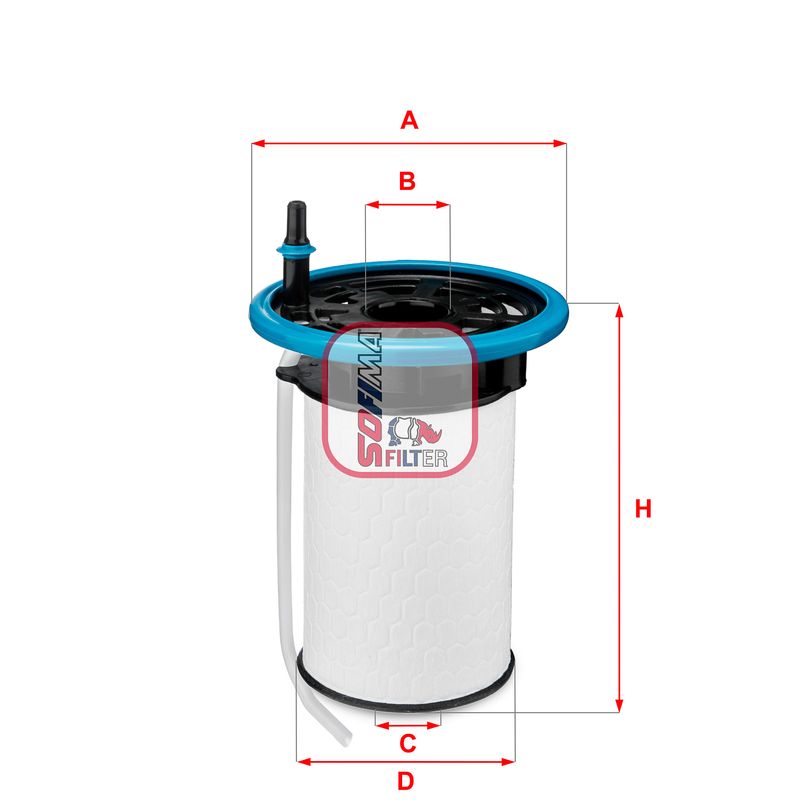 Filtr paliwa SOFIMA S 6052 NE