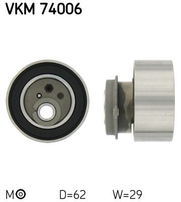 Rolka napinacza, pasek rozrządu SKF vkm 74006