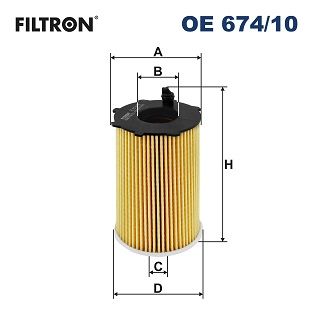 Filtr oleju FILTRON OE674/10