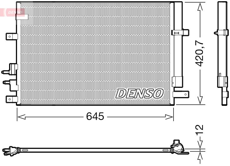 Skraplacz, klimatyzacja Denso DCN01024