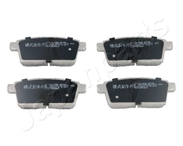 Zestaw klocków hamulcowych, hamulce tarczowe JAPANPARTS PP-309AF