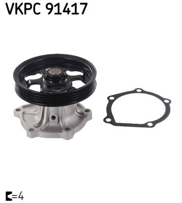 Pompa wody, chłodzenie silnika SKF VKPC 91417