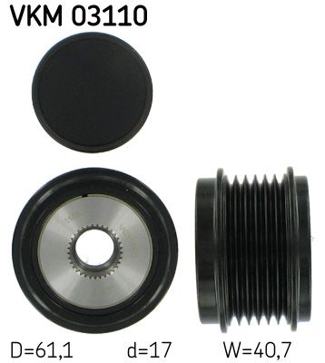 Alternator - sprzęgło jednokierunkowe SKF VKM 03110