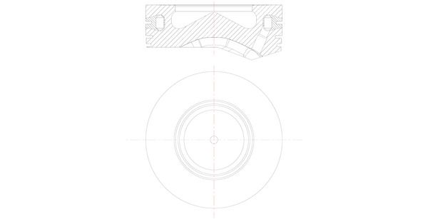 Tłok MAHLE 081 PI 00105 000