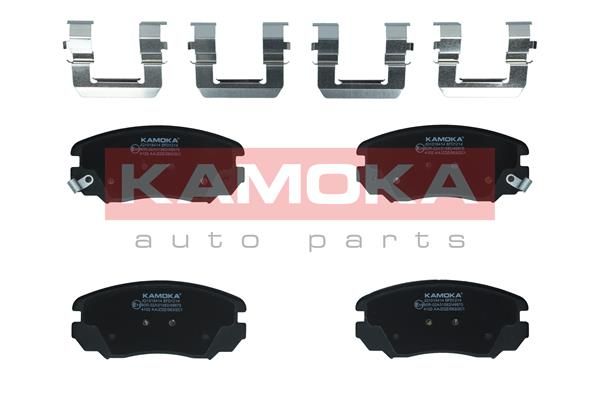 Zestaw klocków hamulcowych, hamulce tarczowe KAMOKA JQ1018414