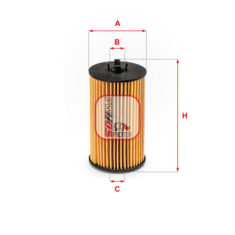 Filtr oleju SOFIMA S 5225 PE