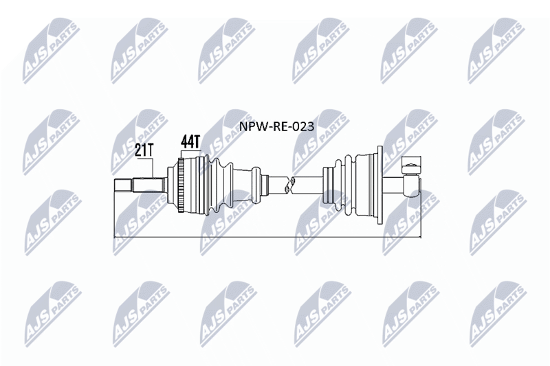 Wał napędowy NTY NPW-RE-023