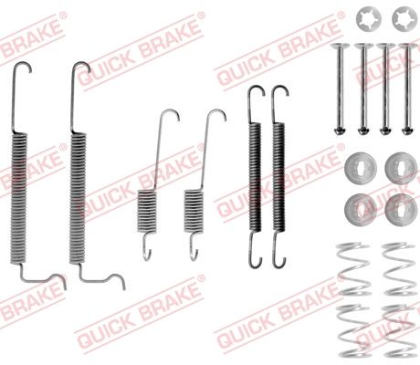 Zestaw akcesoriów, szczęki hamulcowe QUICK BRAKE 105-0744