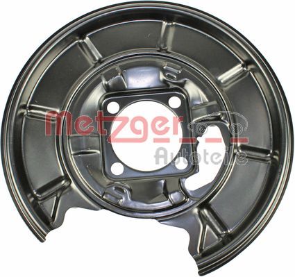 Panel rozbryzgiwujący, tarcza hamulcowa METZGER 6115037