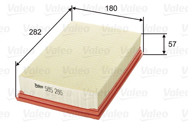 Filtr powietrza VALEO 585286