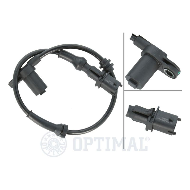 Czujnik, prędkość obrotowa koła Optimal 06-S038