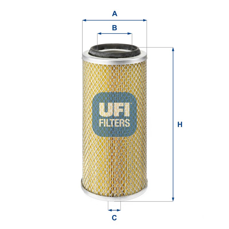 Filtr powietrza UFI 27.881.00