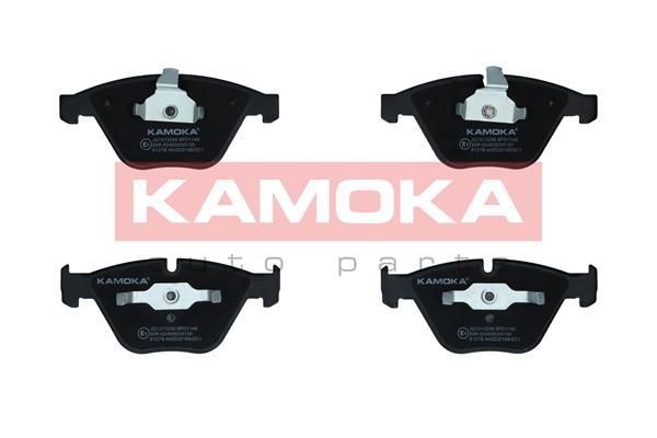 Zestaw klocków hamulcowych, hamulce tarczowe KAMOKA JQ1013256