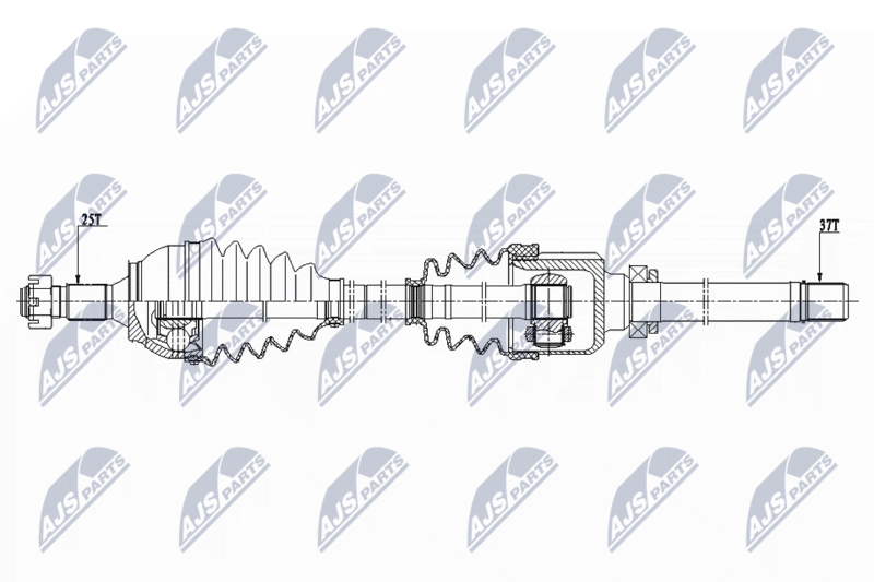 Wał napędowy NTY NPW-CT-081