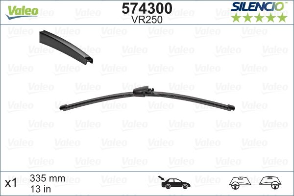 Pióro wycieraczki VALEO 574300