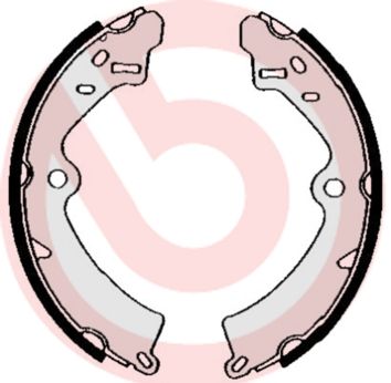 Zestaw szczęk hamulcowych BREMBO S 79 508