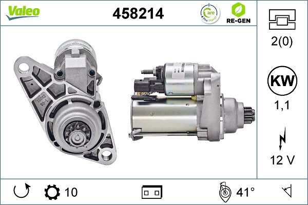 Rozrusznik VALEO 458214