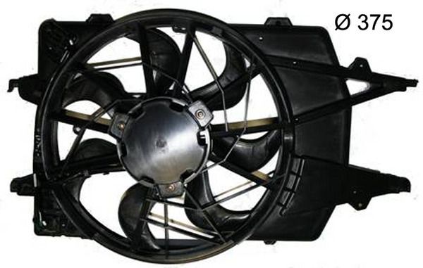 Wentylator, chłodzenie silnika MAHLE cff 394 000s