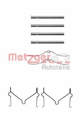 Zestaw akcesoriów, klocki hamulcowe METZGER 109-1126