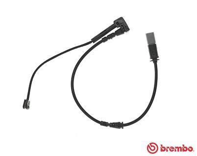 Styk ostrzegawczy, zużycie okładzin hamulcowych BREMBO a 00 509
