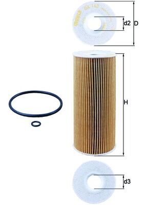 Filtr oleju KNECHT OX 143D